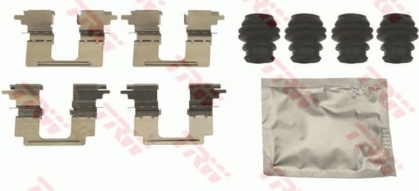 Brake shoes accessory kit 2601