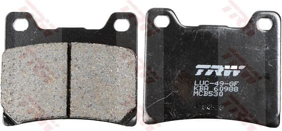 Brake Pad Set, disc brake Organic Allround MCB530