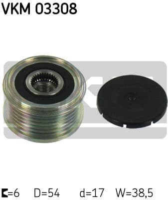 Alternator Freewheel Clutch VKM03308