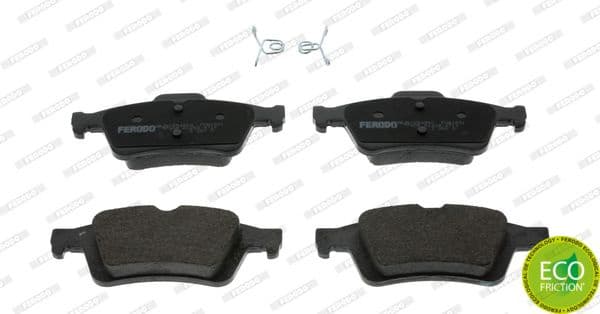 Brake pads rear, Top Quality FDB1931