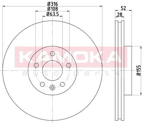 Brake Disc 103275
