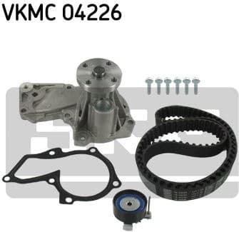 Water Pump & Timing Belt Kit VKMC04226
