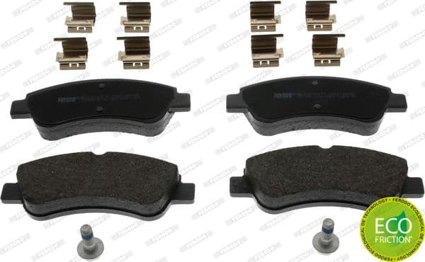 Brake pads front, Top Quality FDB4066