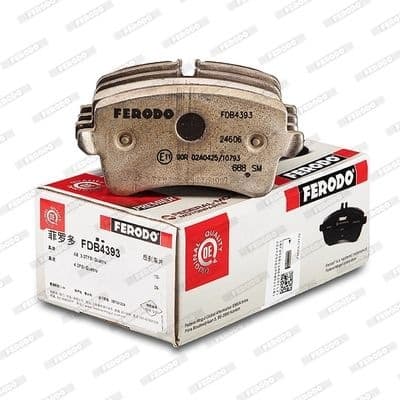 Brake pads rear, Top Quality FDB4393 - image 2