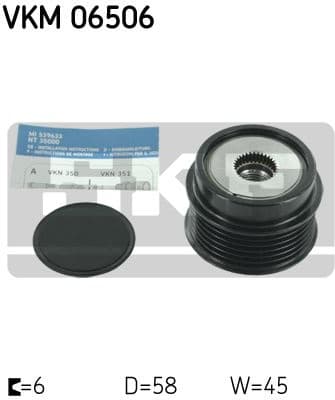 Alternator Freewheel Clutch VKM06506