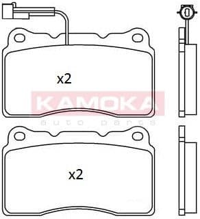 Brake Pad Set, disc brake JQ101279