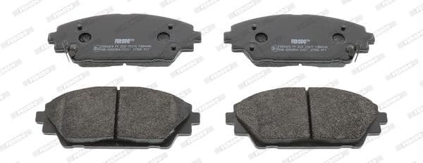 Brake pads front, Top Quality FDB4446