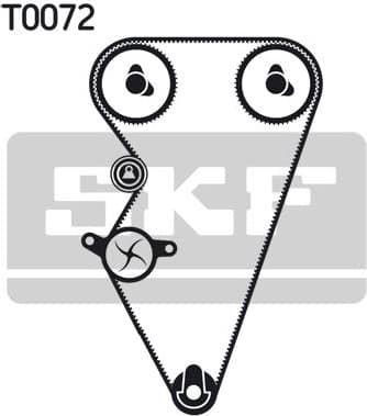 Water Pump & Timing Belt Kit VKMC07301 - image 2