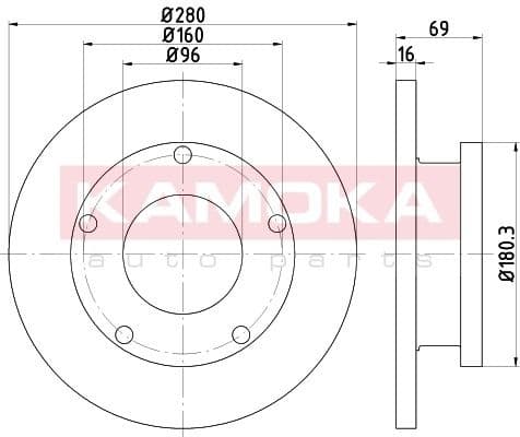 Brake Disc 103202