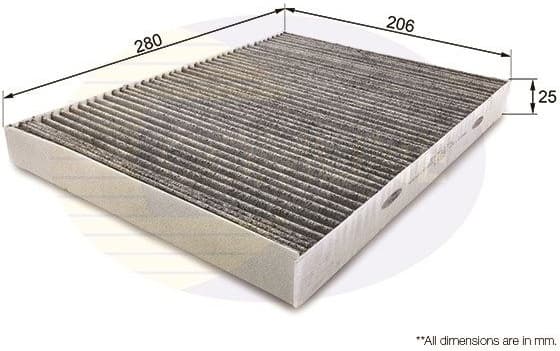 Filter, cabin air EKF112A