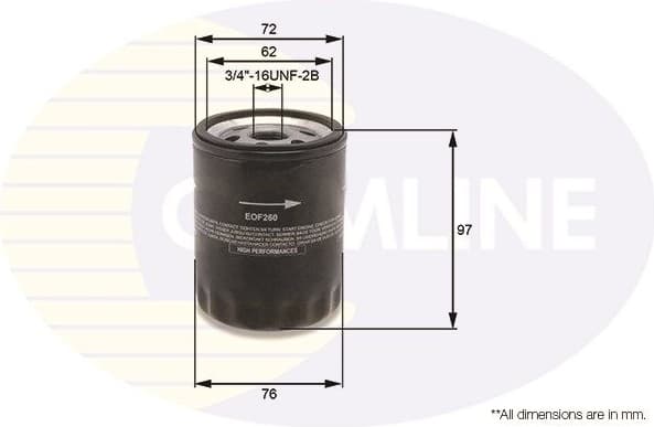 Oil Filter EOF260