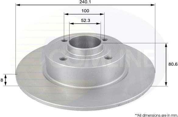Brake Disc ADC1555