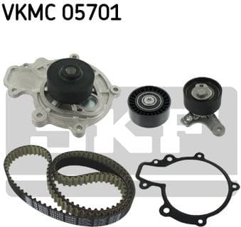 Timing belt kit with water pump VKMC 05701