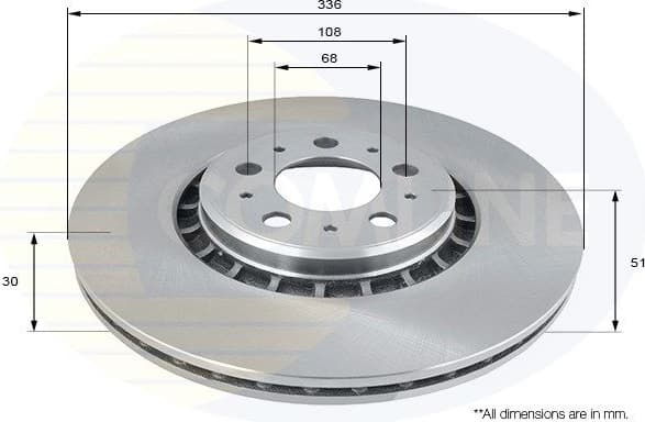 Brake Disc ADC1919V