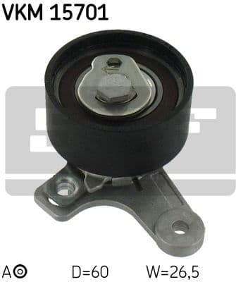 Tensioner Pulley, timing belt VKM15701