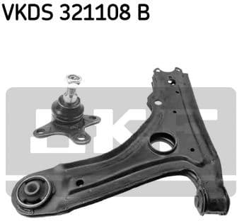 Control/Trailing Arm, wheel suspension VKDS321108B