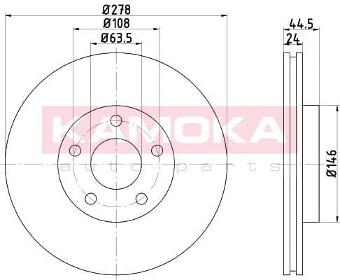 Brake Disc 103245