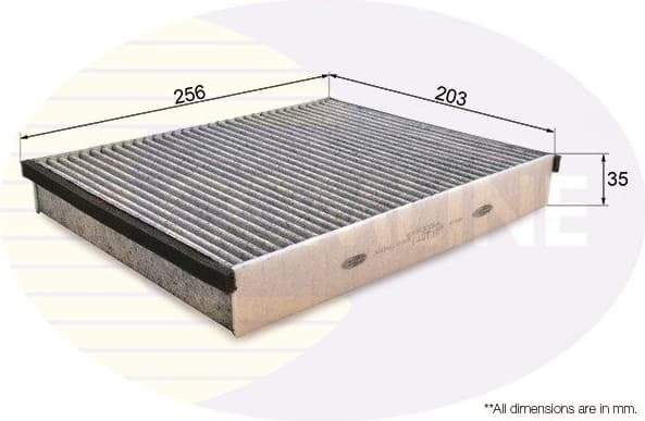 Filter, cabin air EKF375A