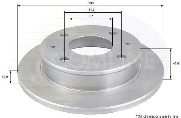 Brake Disc ADC1019