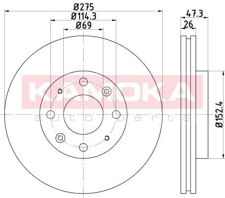 Brake Disc 103262
