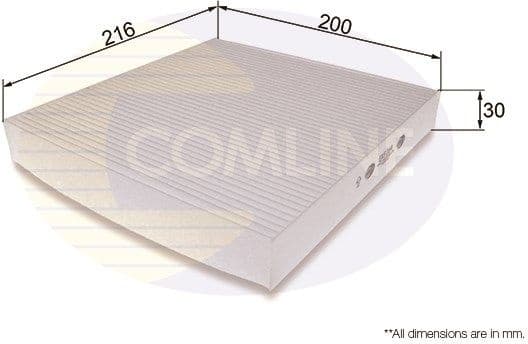 Filter, cabin air EKF264