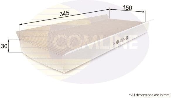 Filter, cabin air EKF114