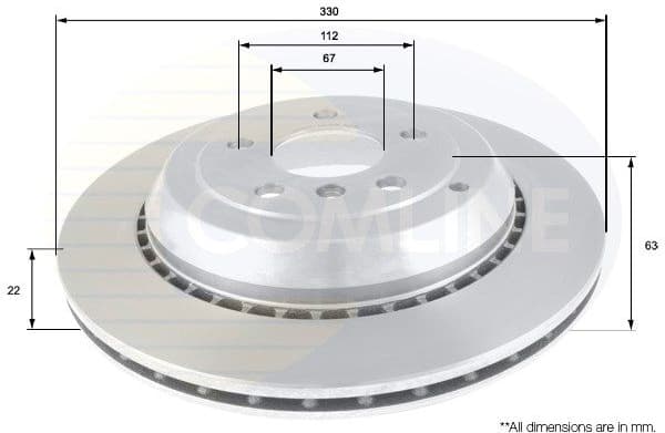 Brake Disc ADC1649V