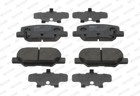Brake pads rear, Top Quality FDB4739
