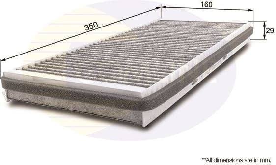 Filter, cabin air EKF114A