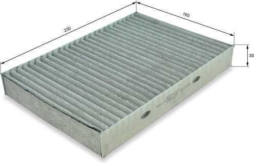 Filter, cabin air EKF124A