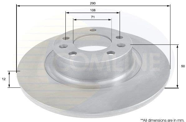 Brake Disc ADC1596