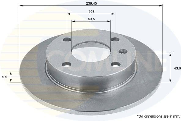 Brake Disc ADC1203