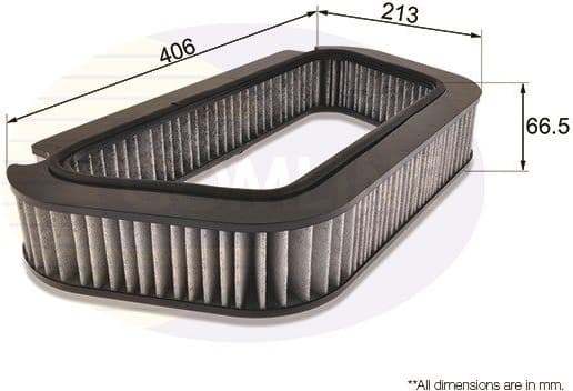 Filter, cabin air EKF174A