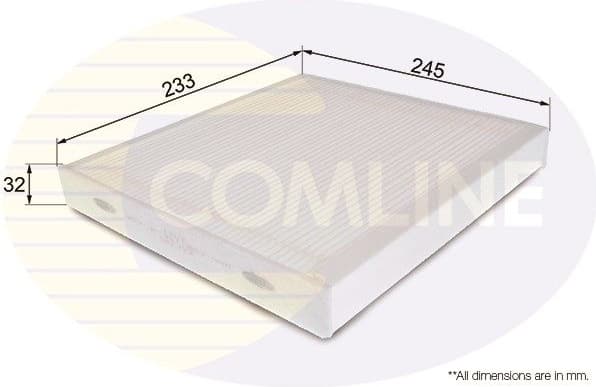 Filter, cabin air EKF289