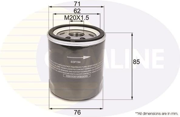 Oil Filter EOF194