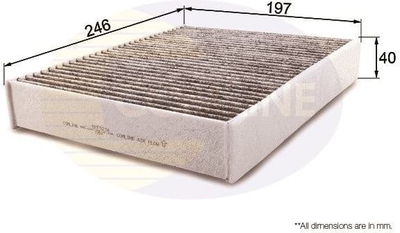 Filter, cabin air EKF323A