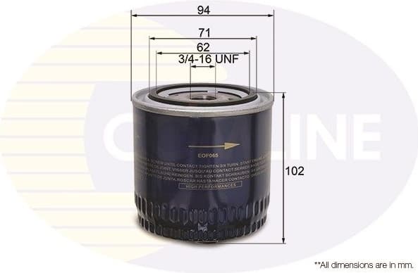 Oil Filter EOF065
