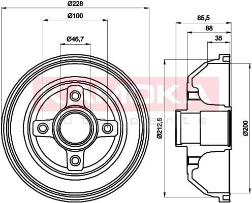 Brake Drum 104032