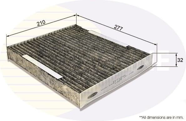 Filter, cabin air EKF104A