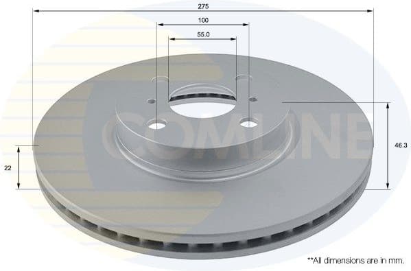 Brake Disc COATED ADC01142V