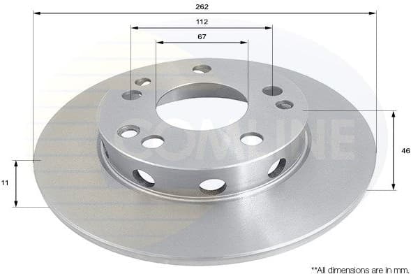 Brake Disc ADC1601