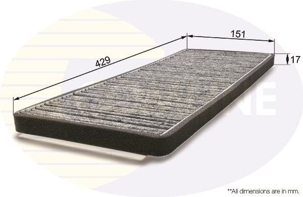 Filter, cabin air EKF130A