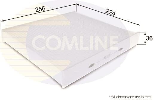 Filter, cabin air EKF332