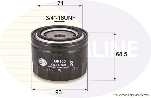 Oil Filter EOF100