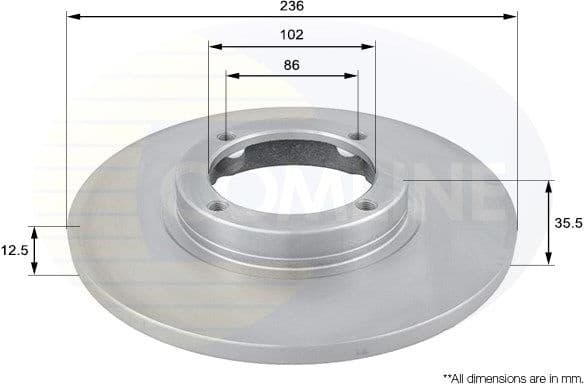 Brake Disc ADC1009