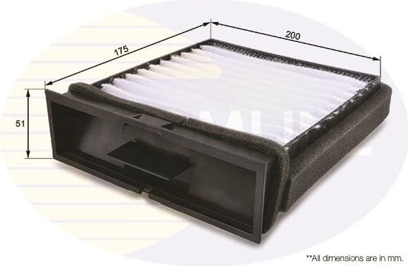 Filter, cabin air EKF293