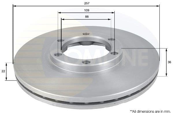 Brake Disc ADC0702V