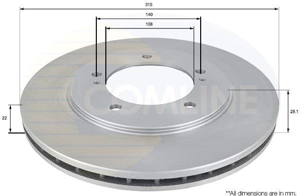 Brake Disc ADC0921V