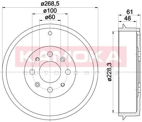 Brake Drum 104060