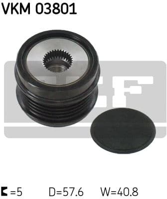 Alternator Freewheel Clutch VKM03801